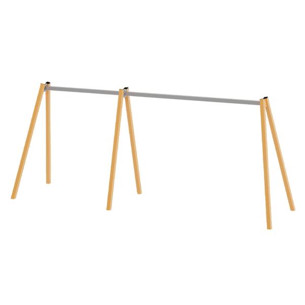 Urbi Me 3er-Schaukel - Gestell A gelb